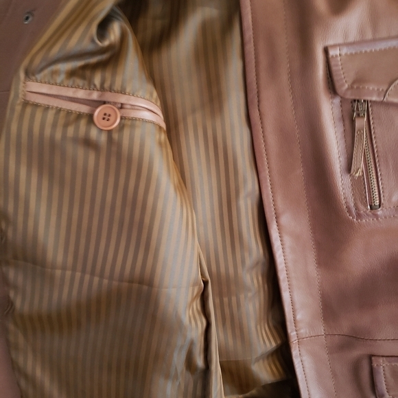 π Host Pick π Men's plonge leather jacket - Picture 4 of 6